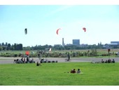 Der ehemalige Tempelhofer Flughafen